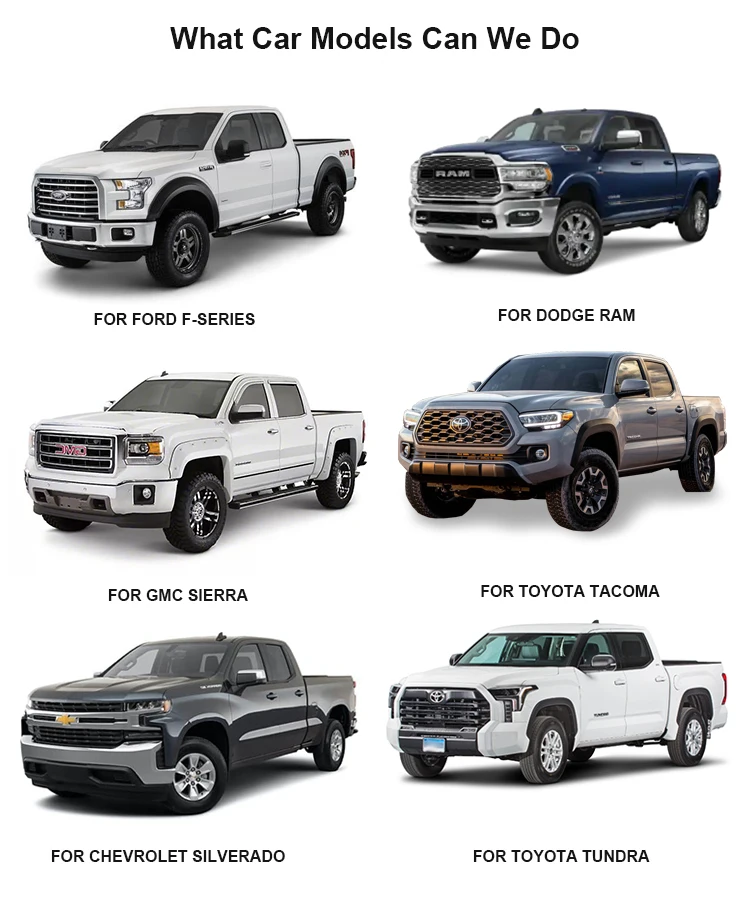 Custom Black High-Quality Rear Bumper Guard Chrome Rear Bull Bar For 2009-2018 Dodge RAM 1500