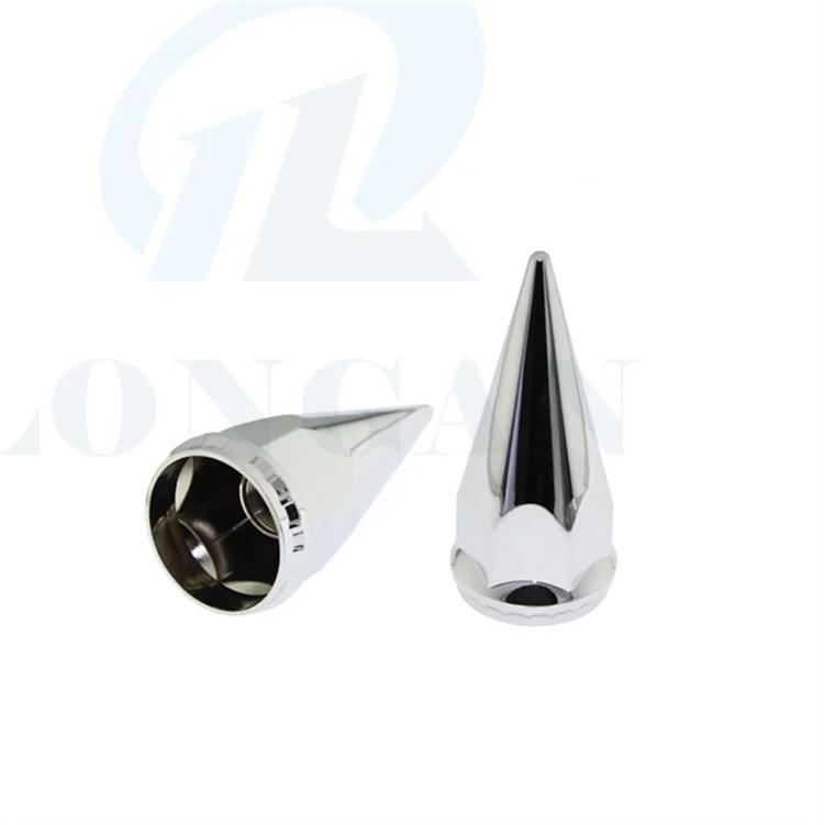 33mm Truck ABS Thread on Nut Cover ABS Chrome Cap Wheel Lug Nut Cover