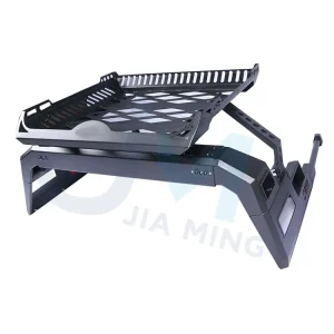 Customized Pickup Heavy Roll Bar With Led Light Car Roll Bar With Rack Luggage Basket For 2021 Tundra F150 Ranger